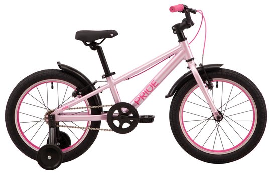 Купити Велосипед дитячий 18" Pride Frida 2022, рожевий з доставкою по Україні