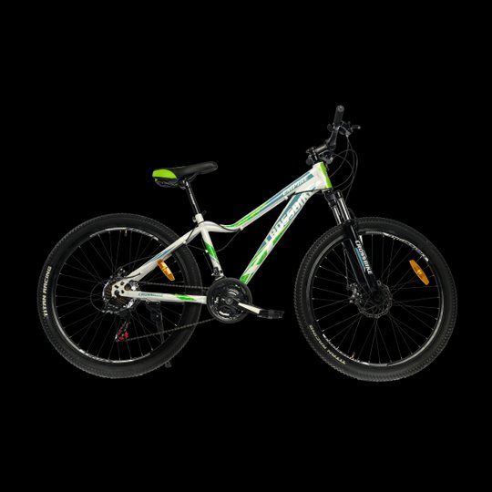 Купити Велосипед CrossBike Empire 26"15"Зелений-Білий з доставкою по Україні