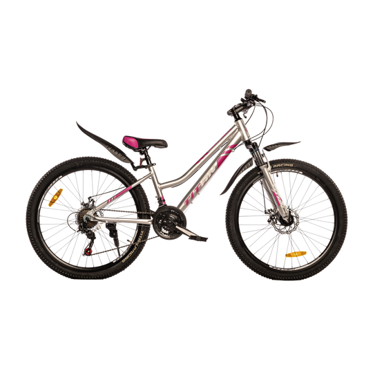 Купить Велосипед Titan BEST MATE 26" 13" Срібло-Рожевий с доставкой по Украине