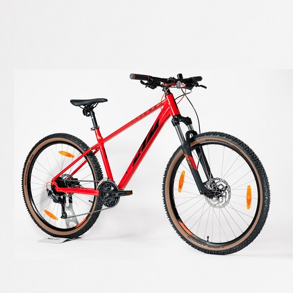Купити Велосипед KTM CHICAGO 271 27.5 " рама M / 43, помаранчевий (чорний), 2022 з доставкою по Україні