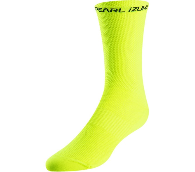 Купить Шкарпетки Pearl Izumi ELITE TALL високі, неоново-жовті, розм. M с доставкой по Украине
