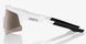Окуляри 100% SpeedCraft XS HiPER Sunglasses (White), HiPER Silver Lens