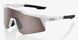 Окуляри 100% SpeedCraft XS HiPER Sunglasses (White), HiPER Silver Lens