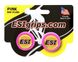 Купити Заглушки руля ESI Bar Plug Pink, Розовые з доставкою по Україні
