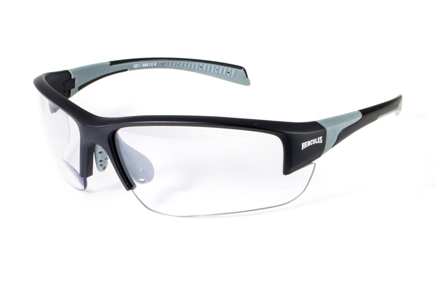Бифокальные фотохромные защитные очки Global Vision Hercules-7 Photo. Bif. (+1.5) (clear) прозрачные фотохромные