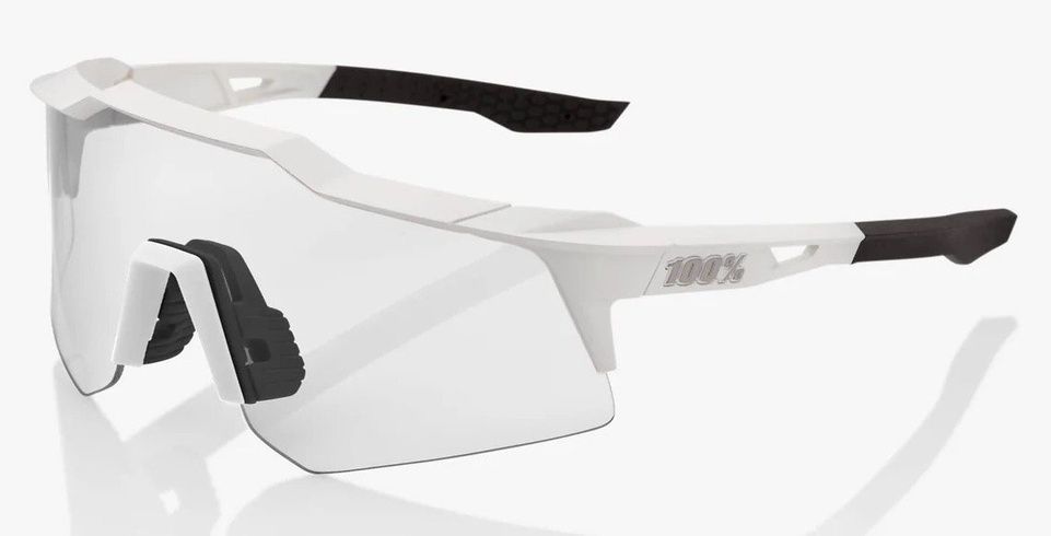 Окуляри 100% SpeedCraft XS HiPER Sunglasses (White), HiPER Silver Lens