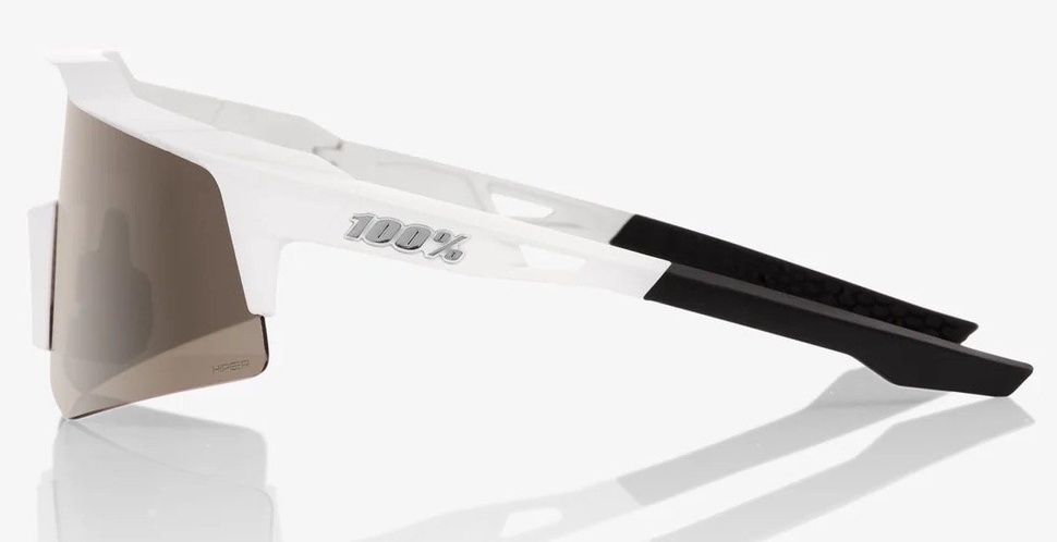 Окуляри 100% SpeedCraft XS HiPER Sunglasses (White), HiPER Silver Lens