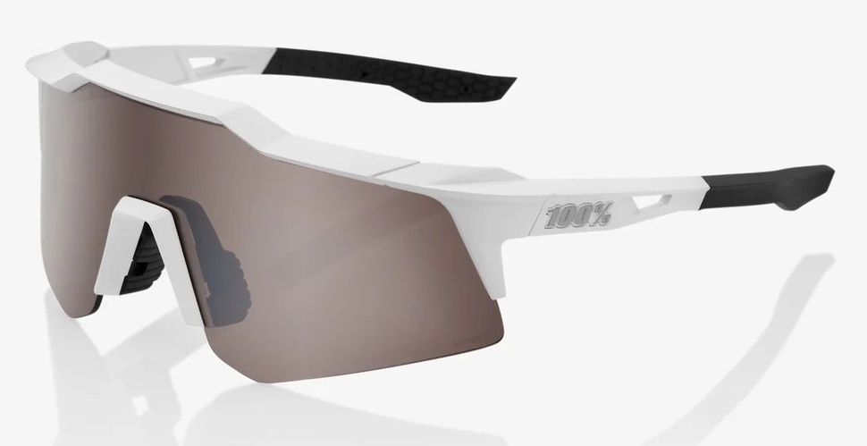 Окуляри 100% SpeedCraft XS HiPER Sunglasses (White), HiPER Silver Lens