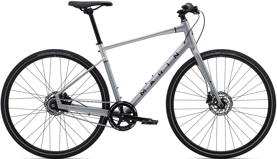 Купити Велосипед 28" Marin PRESIDIO 2 рама - L 2023 Satin Charcoal/Silver/Gloss Black з доставкою по Україні