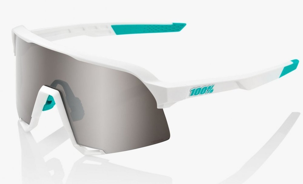 Окуляри Ride 100% S3 - BORA Hans Grohe Team White - HiPER Silver Mirror Lens, Mirror Lens