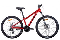 Купити Велосипед 26" Leon SUPER JUNIOR 2021 (красный) з доставкою по Україні