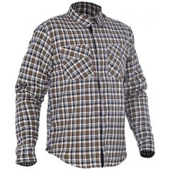 Рубашка Oxford Kickback Checker Khaki/White, XL
