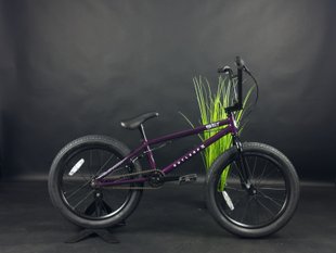 Купити Велосипед BMX 20" Outleap Revolt Plum 2022, фіолетовий з доставкою по Україні