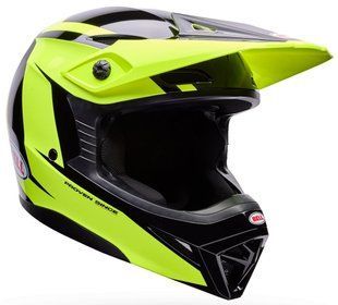 Шолом BELL MX-10 Helmet - TALON (Yellow), M