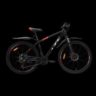 Купить Велосипед Crossbike Pacific 2025 27,5" 17" Чорний-Червоний с доставкой по Украине