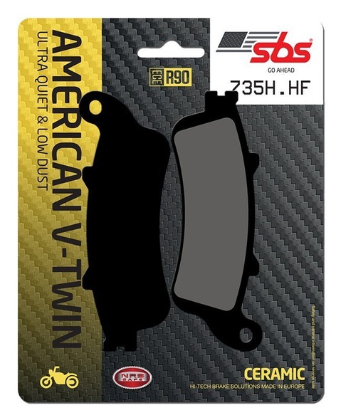 Колодки гальмівні SBS Ultra Quit Brake Pads, Ceramic (854H.HF)