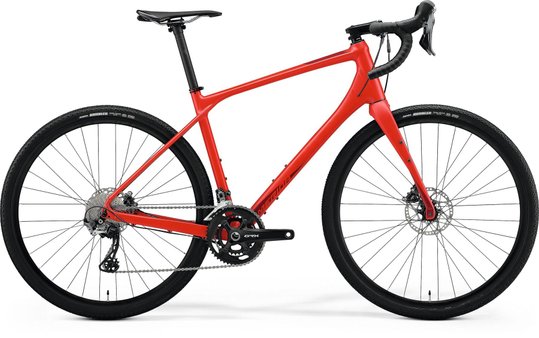 Купити Велосипед Merida SILEX 700, M(50), MATT RACE RED(GLOSSY DARK RED) з доставкою по Україні