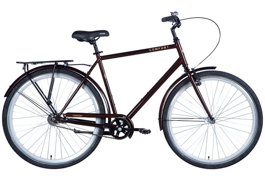 Купить Велосипед 28" Dorozhnik COMFORT MALE 2024 (коричневий) с доставкой по Украине