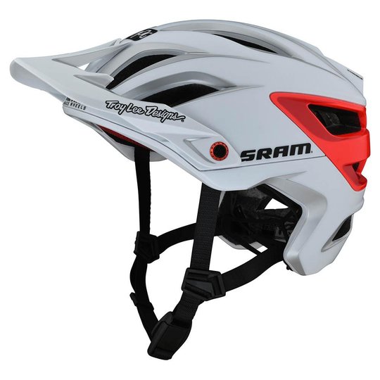 Вело шлем TLD A3 MIPS HELMET [SRAM WHITE / RED] XS/SM, XS/S