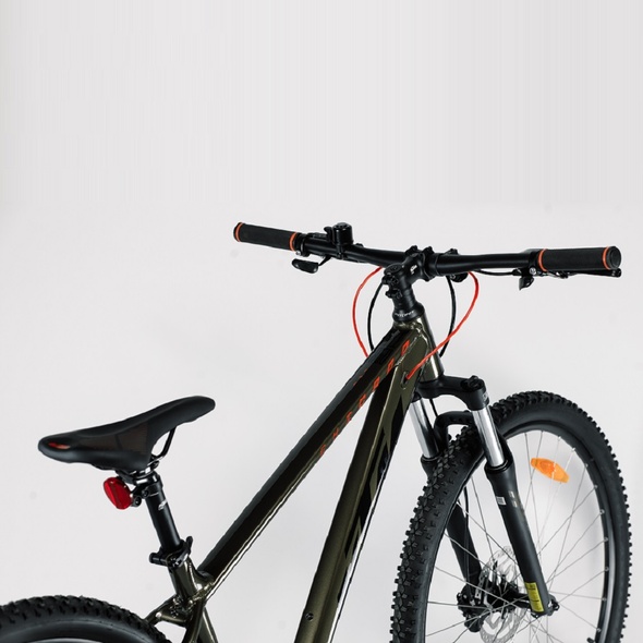 Купить Велосипед KTM CHICAGO 292 29" рама L/48, темно-зеленый (черно-оранжевый), 2022 с доставкой по Украине