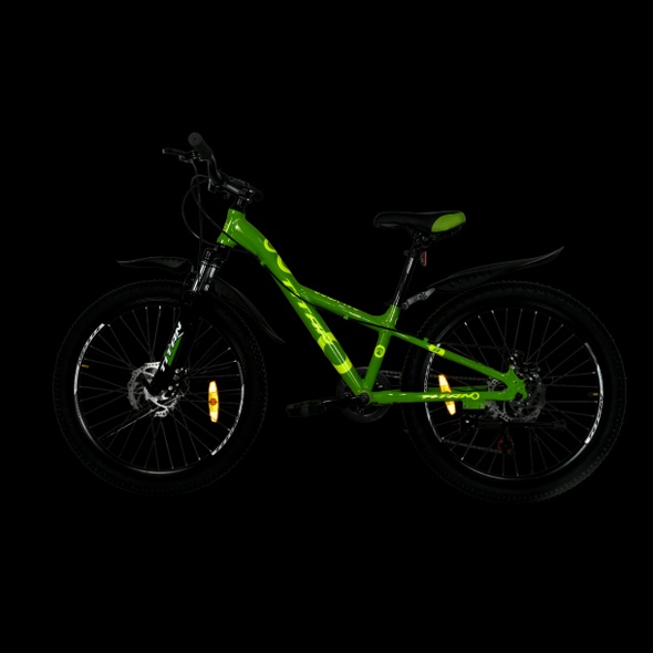 Купить Велосипед Titan CALYPSO 24" 11" Зелений-Жовтий с доставкой по Украине