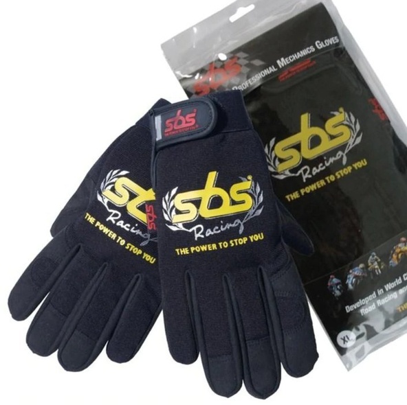 Перчатки для сервиса SBS Mechanic Gloves (Black), L (10)