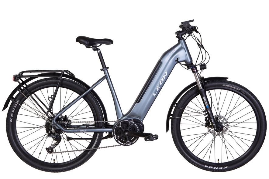 Купить Електровелосипед 27.5" Leon OXFORD 500Вт 48В 12.8Аг 2022 (темно-сірий (м)) с доставкой по Украине