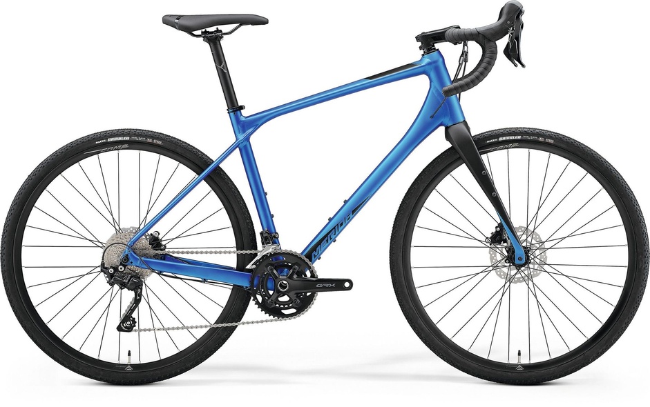 Купити Велосипед Merida SILEX 400, S(47), MATT BLUE(BLACK) з доставкою по Україні