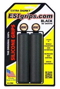 Купить Грипсы ESI Extra Chunky Black (черные) с доставкой по Украине