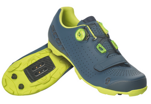 Велотуфлі Scott MTB VERTEC BOA синьо/жовті - 47.0