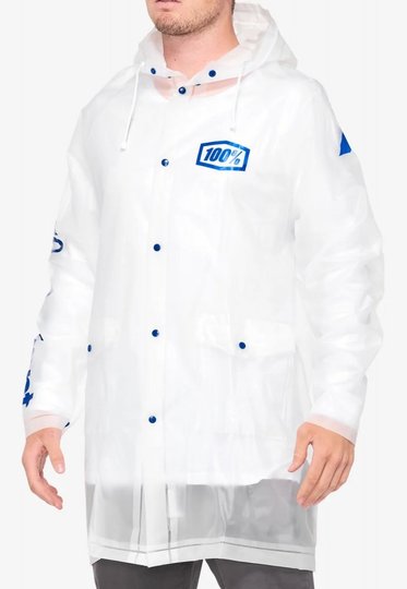 Дощовик Ride 100% TORRENT Raincoat (Clear), XXL
