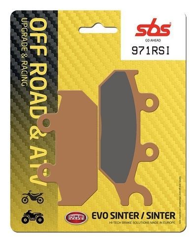 Тормозные колодки SBS Racing Brake Pads, EVO Sinter/Sinter (972RSI)