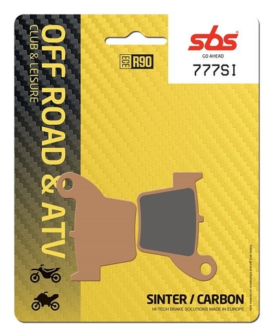 Колодки гальмівні SBS Sport Brake Pads, Sinter/Carbon (604SI)