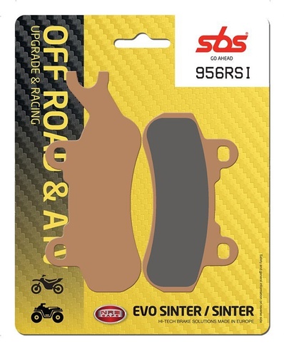 Колодки гальмівні SBS Racing Brake Pads, EVO Sinter/Sinter (972RSI)