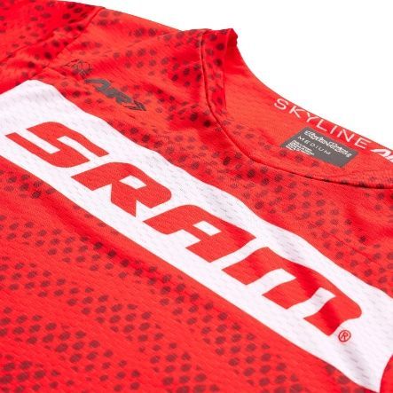 Купити Джерсі TLD SKYLINE AIR SS JERSEY SRAM ROOST [FIERY RED] XL з доставкою по Україні