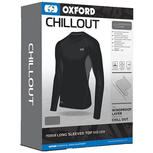Термофутболка Oxford Chillout Layer Black XS