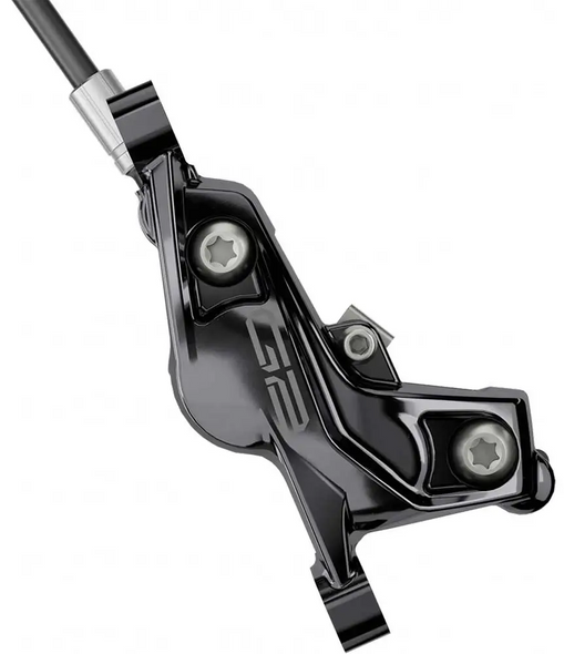 Тормоз SRAM G2Ultimate, Carbon Lever, Ti Hardware, Reach, SwingLink, Contact, Gloss Black Rear 2000mm Hose (includes MMX Clamp, Rotor/Bracket sold separately) A2