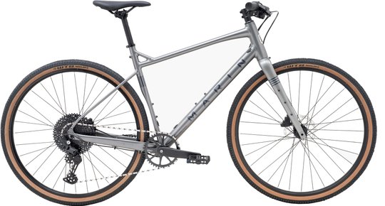 Купити Велосипед 28" Marin DSX 1 рама - L 2024 Gloss Black Chrome/Charcoal з доставкою по Україні