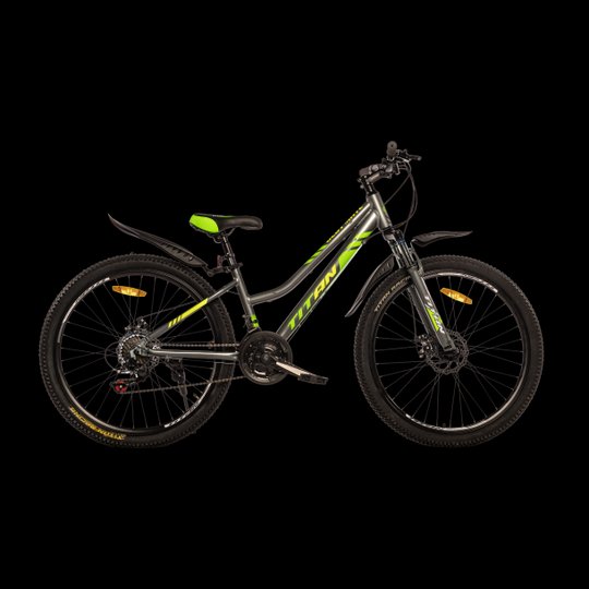 Купити Велосипед Titan BEST MATE 26"13" Сірий-Зелений з доставкою по Україні
