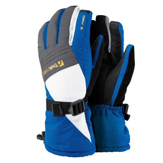 Рукавички Trekmates Mogul Dry Glove Mns skydiver/slate 01303 - XL - синій білий чорний