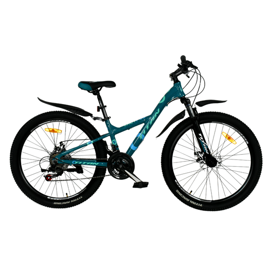 Купить Велосипед Titan CALYPSO 26" 13" Темно Зелений-Синій с доставкой по Украине