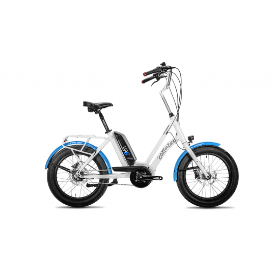 Купити електро велосипед Corratec LifeS AP4 біло/синій з доставкою по Україні