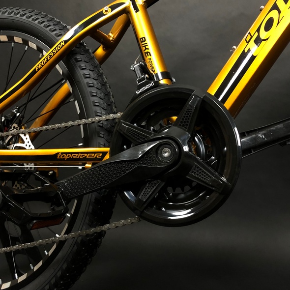 Купить Велосипед подростковый Toprider 680 24" золотой с доставкой по Украине