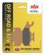 Тормозные колодки SBS Racing Brake Pads, EVO Sinter/Sinter (972RSI)