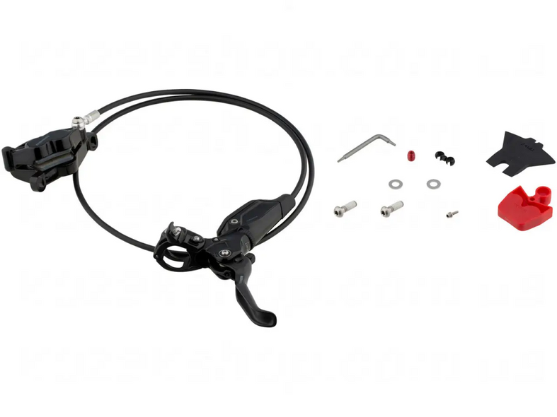 Тормоз SRAM G2Ultimate, Carbon Lever, Ti Hardware, Reach, SwingLink, Contact, Gloss Black Rear 2000mm Hose (includes MMX Clamp, Rotor/Bracket sold separately) A2
