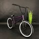 Купити Велосипед 20" BMX Kench Street PRO 21" рама 2021, фіолетовий з доставкою по Україні