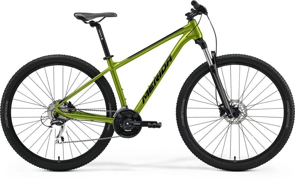 Купить Велосипед Merida BIG.SEVEN 20-2X, L (18.5), MATT GREEN(BLACK), L (170-185 см) с доставкой по Украине