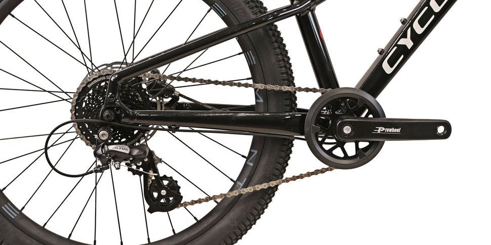 Купити Велосипед Cyclone 24" Ultima 12" Черный з доставкою по Україні