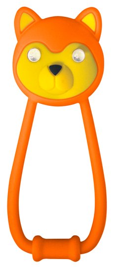 Купити Мигалка дитяча передня KLS Teddy помаранчевий з доставкою по Україні