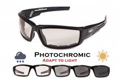 Очки защитные фотохромные Global Vision Sly Photochromic (clear) прозрачные фотохромные